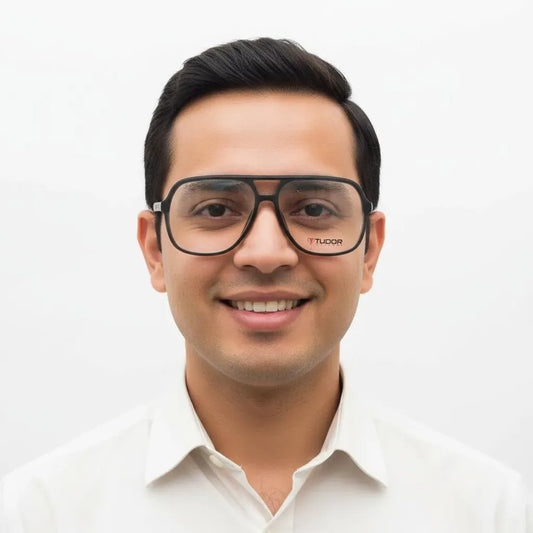 iDom Eyeglasses Full Rim Square Spec Wear For Men 459115