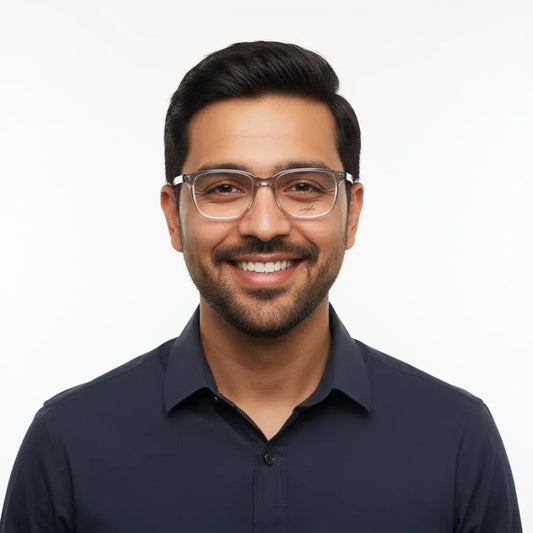 iDom Eyeglasses Full Rim Square Specs For Men 160866