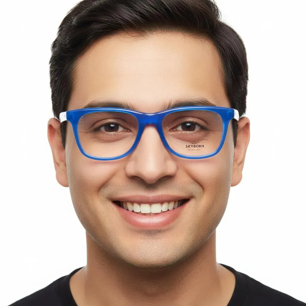 iDom Eyeglasses Full Rim Square Specs For Men 182018