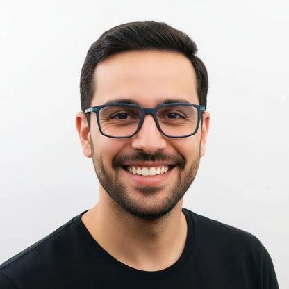 iDom Eyeglasses Full Rim Square Specs For Men 346714