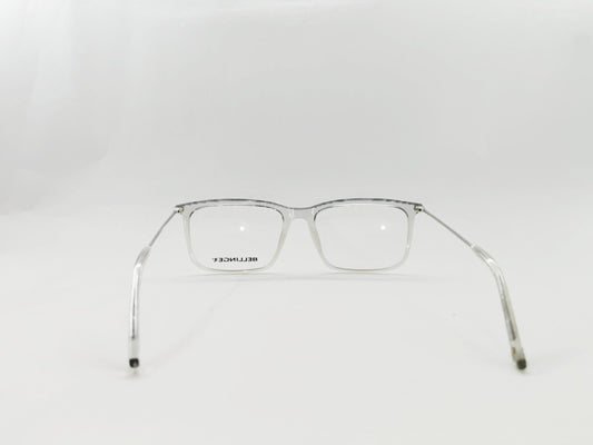 iDom Eyeglasses Full Rim White Transparent Eye Wear For Men & Women 191556
