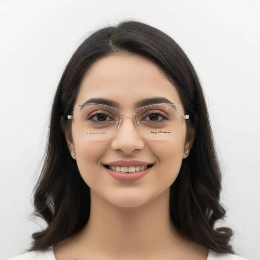 iDom Eyeglasses Half Frame Butterfly Shape For Women 366144