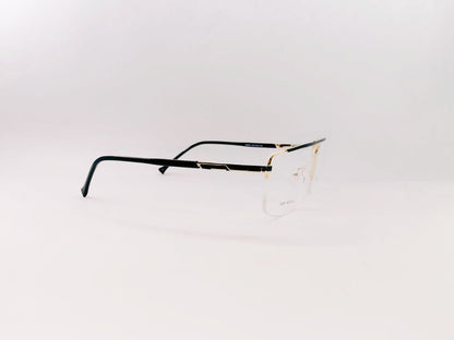 iDom Eyeglasses Half Frame Rectangle Specs For Men 109800