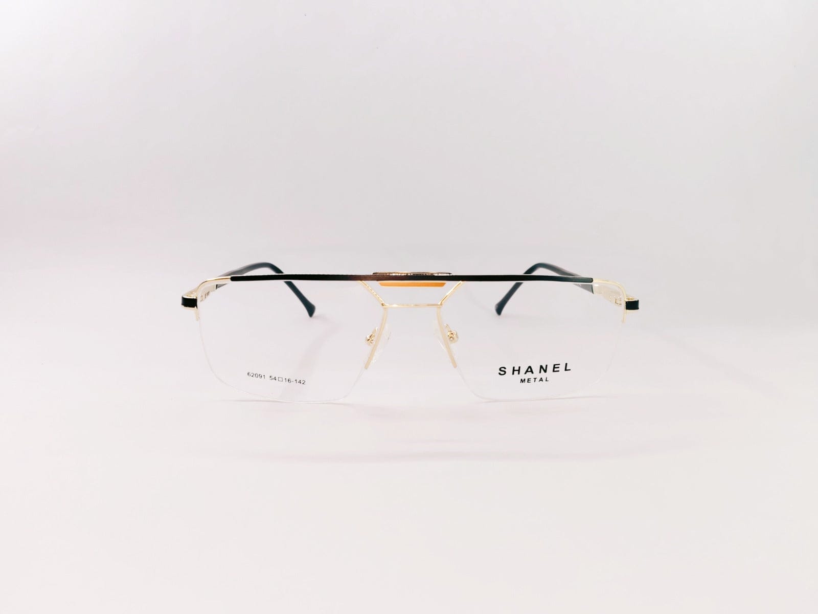 iDom Eyeglasses Half Frame Rectangle Specs For Men 109800
