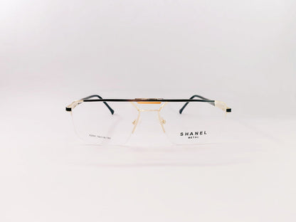 iDom Eyeglasses Half Frame Rectangle Specs For Men 109800