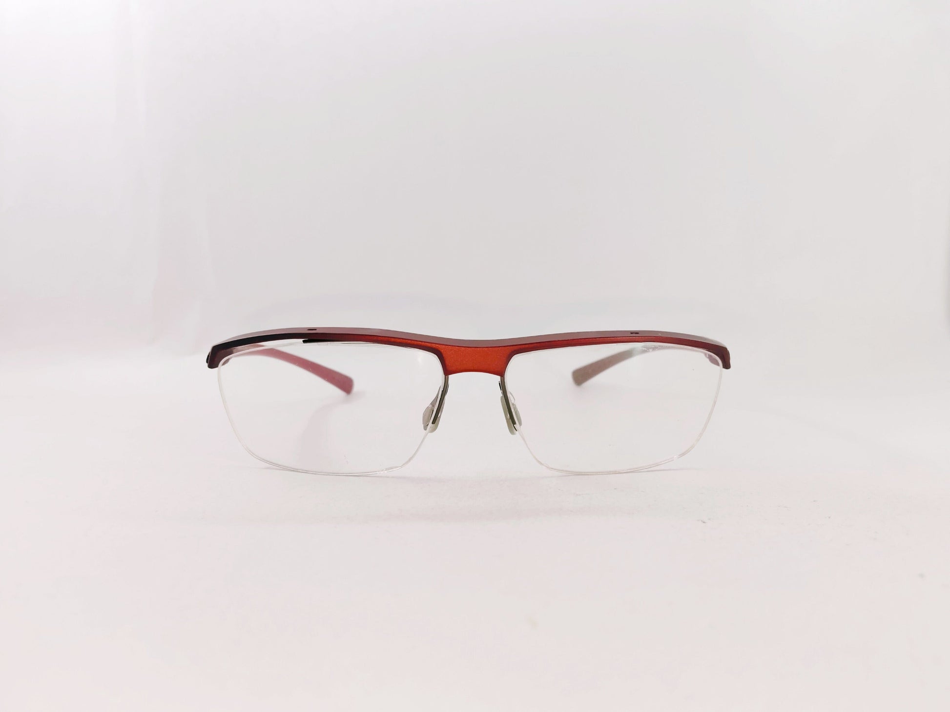 iDom Eyeglasses Half Frame Rectangle Specs For Men 271726