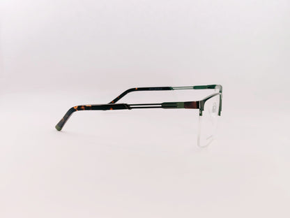 iDom Eyeglasses Half Frame Rectangle Specs For Men 281878