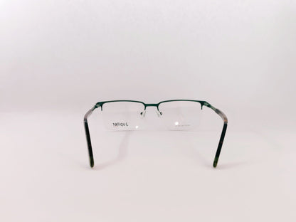iDom Eyeglasses Half Frame Rectangle Specs For Men 281878