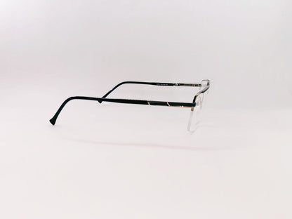 iDom Eyeglasses Half Frame Rectangle Specs For Men 304491