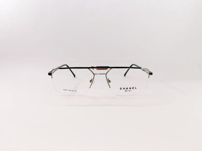 iDom Eyeglasses Half Frame Rectangle Specs For Men 304491