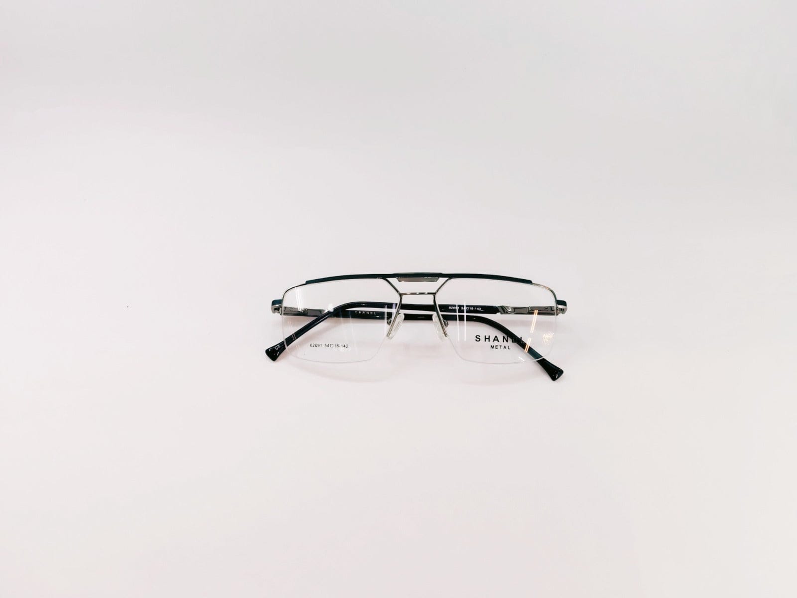 iDom Eyeglasses Half Frame Rectangle Specs For Men 304491