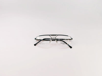 iDom Eyeglasses Half Frame Rectangle Specs For Men 304491