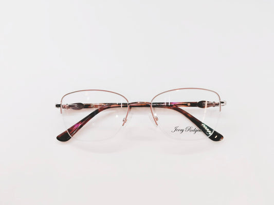 iDom Eyeglasses Half Rim Cat-Eye Shape For Women 296273
