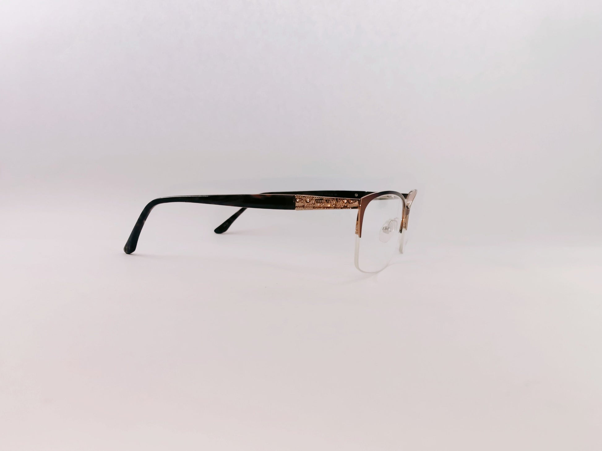 iDom Eyeglasses Half Rim Cat-Eye Specs For Women 243602