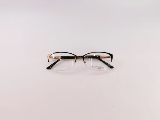 iDom Eyeglasses Half Rim Cat-Eye Specs For Women 243602