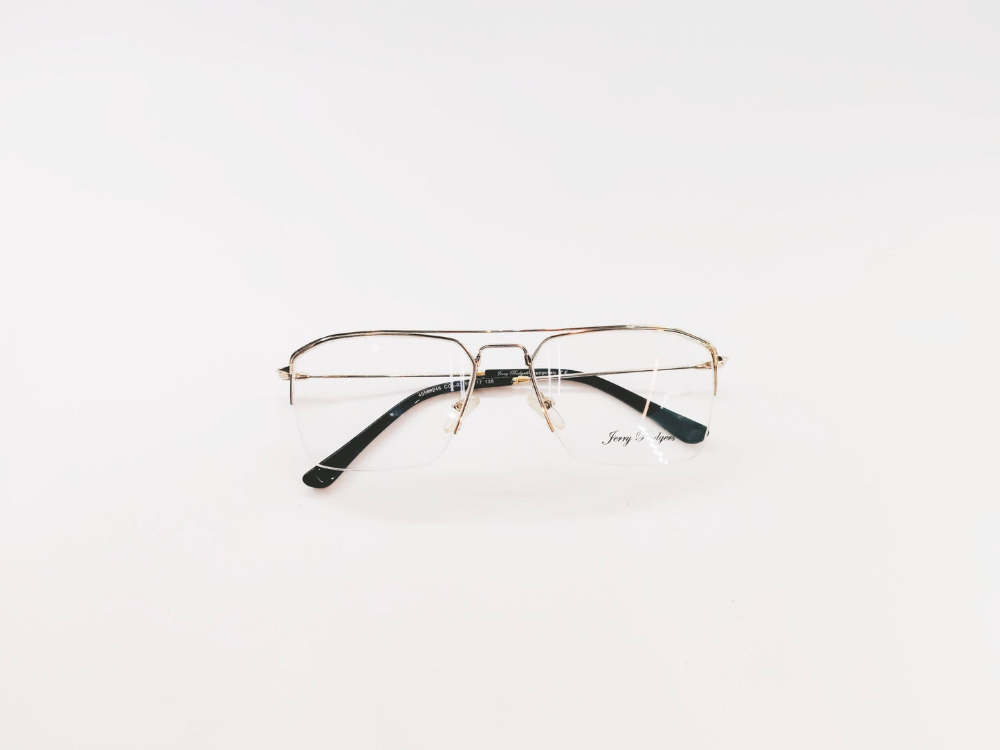 iDom Eyeglasses Half Rim Frame Square Shape for Men & Women 310807