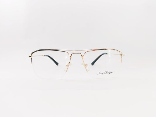 iDom Eyeglasses Half Rim Frame Square Shape for Men & Women 310807