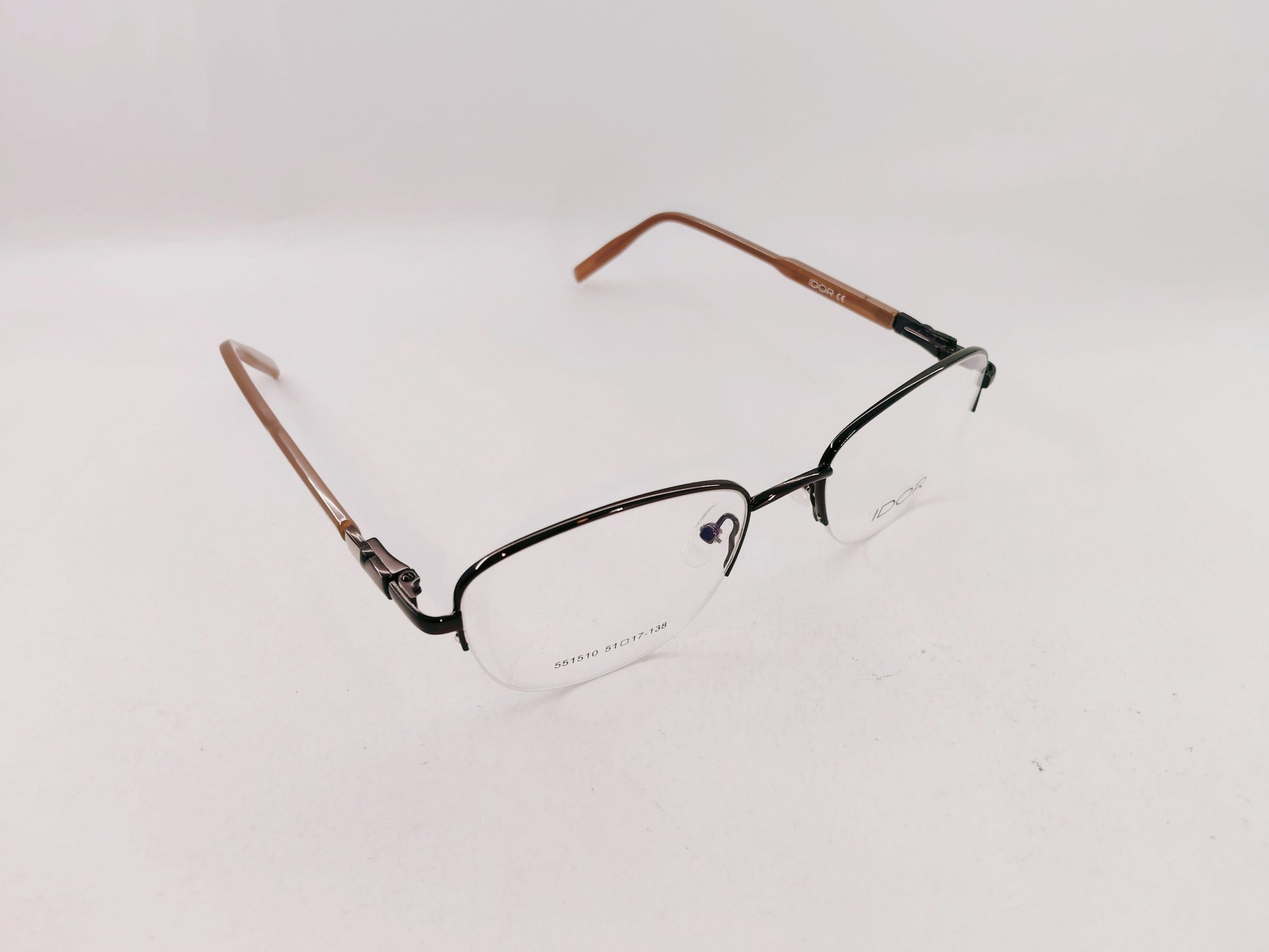 iDom Eyeglasses Half Rim Oval Specs For Women 179160