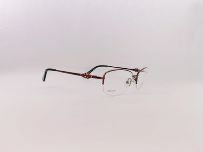 iDom Eyeglasses Half Rim Oval Specs For Women 194974