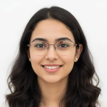 iDom Eyeglasses Half Rim Oval Specs For Women 228564