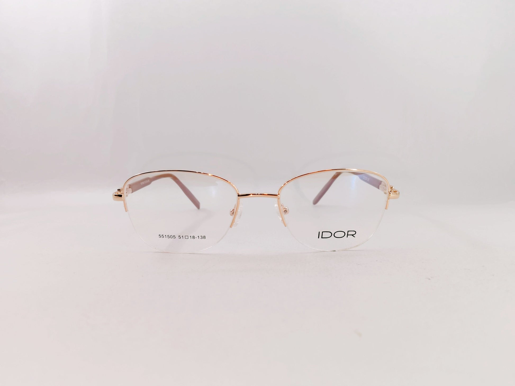 iDom Eyeglasses Half Rim Oval Specs For Women 232398