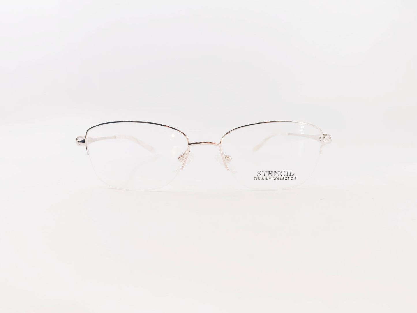 iDom Eyeglasses Half Rim Oval Specs For Women 247750