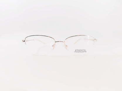 iDom Eyeglasses Half Rim Oval Specs For Women 247750