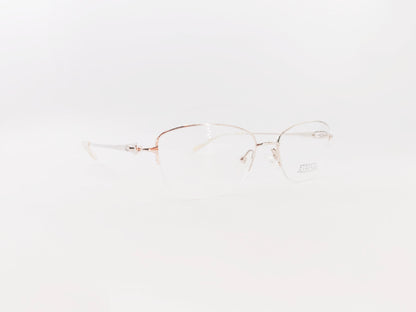 iDom Eyeglasses Half Rim Oval Specs For Women 247750