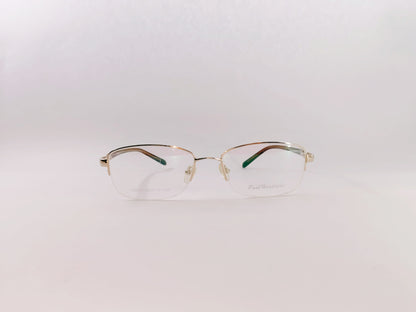iDom Eyeglasses Half Rim Oval Specs For Women 327367