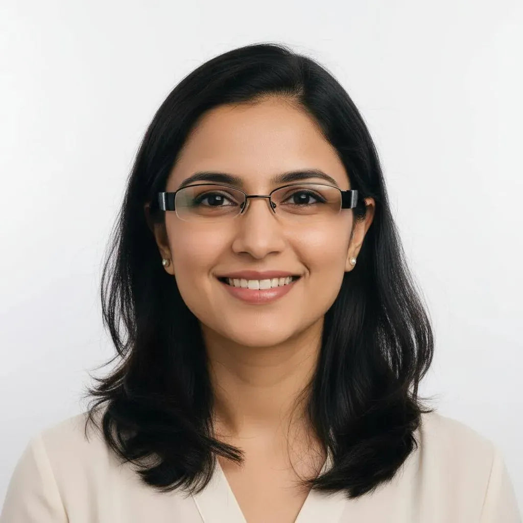 iDom Eyeglasses Half Rim Oval Specs For Women 333161