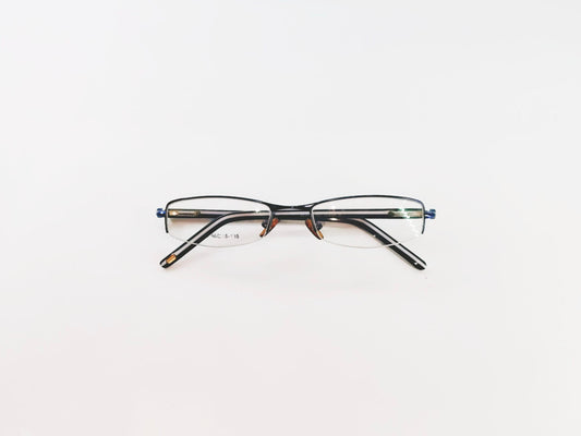iDom Eyeglasses Half Rim Rectangle For Men & Women 336371