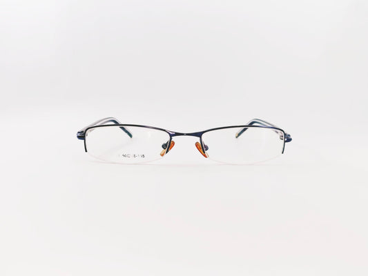 iDom Eyeglasses Half Rim Rectangle For Men & Women 336371
