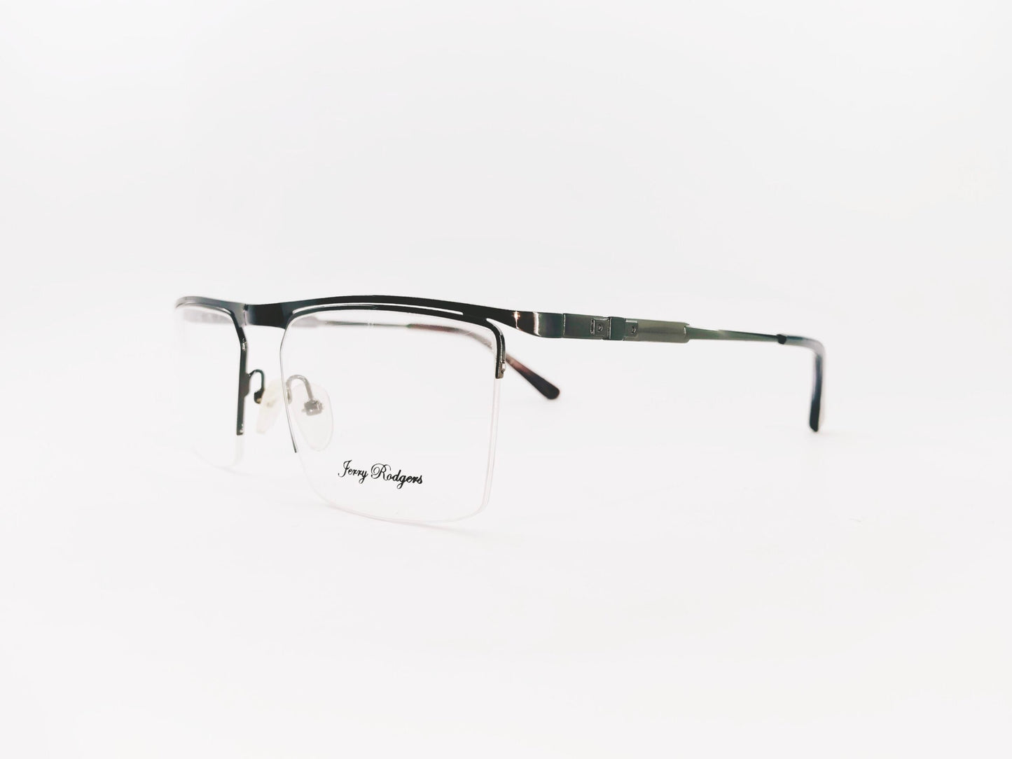 iDom Eyeglasses Half Rim Rectangle Shape for Men 149210