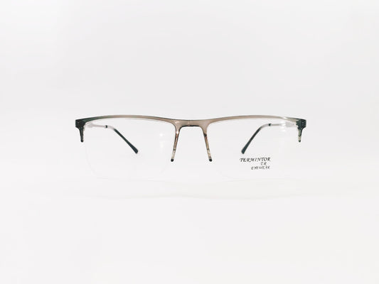 iDom Eyeglasses Half Rim Rectangle Shape for Men 234679