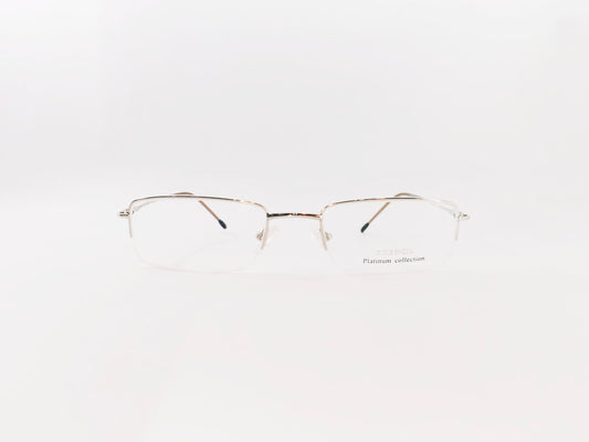 iDom Eyeglasses Half Rim Rectangle Shape for Men & Women 282922