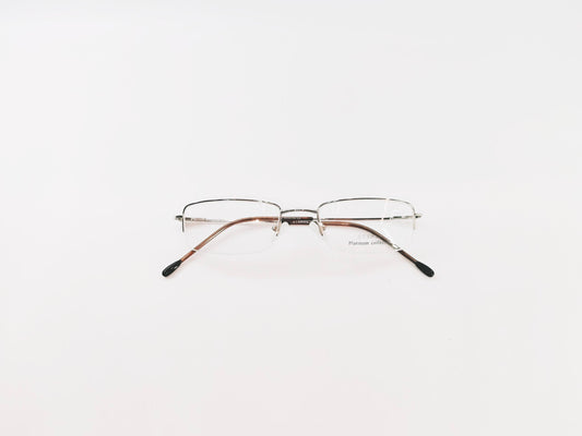 iDom Eyeglasses Half Rim Rectangle Shape for Men & Women 282922