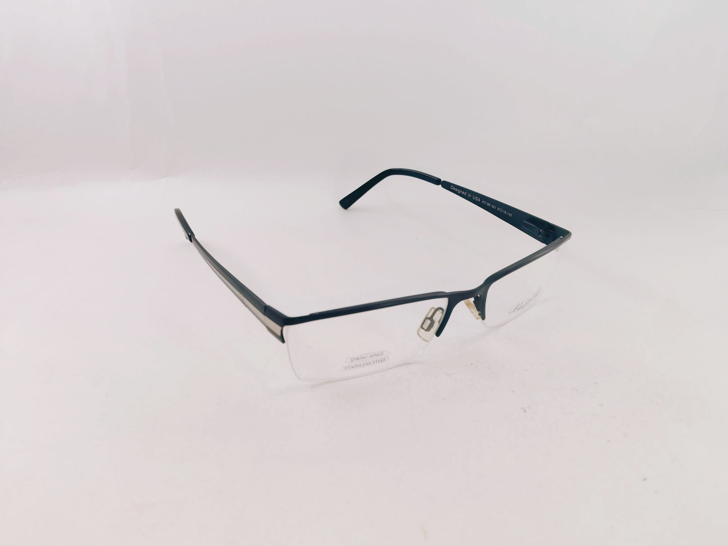 iDom Eyeglasses Half Rim Rectangle Specs For Men 111053