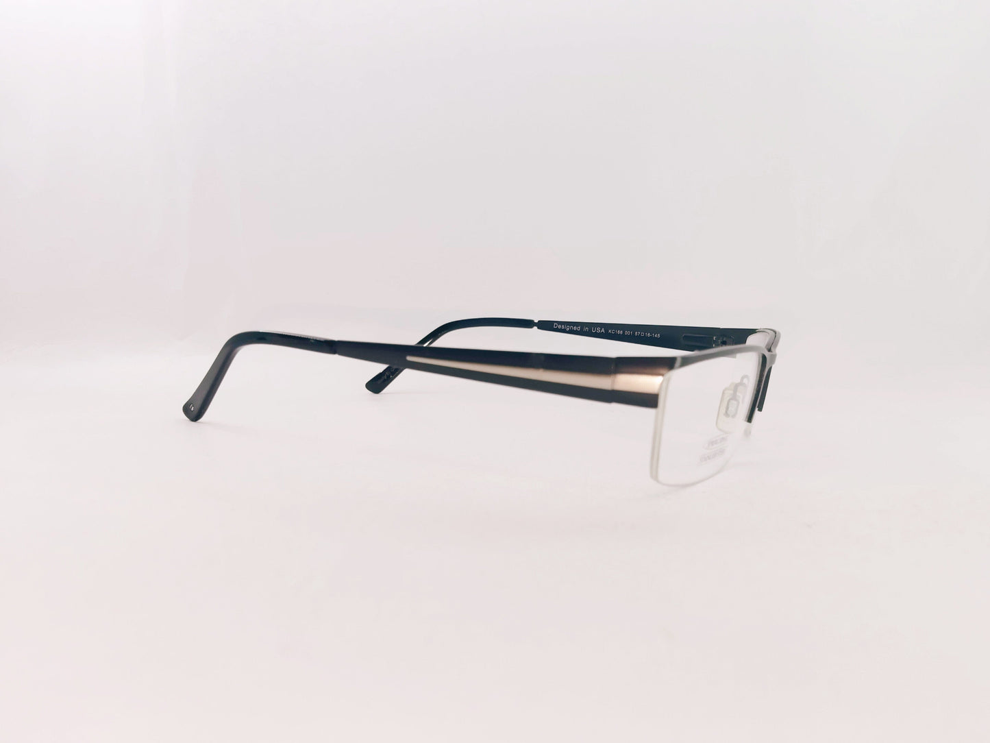 iDom Eyeglasses Half Rim Rectangle Specs For Men 111053