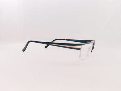 iDom Eyeglasses Half Rim Rectangle Specs For Men 111053