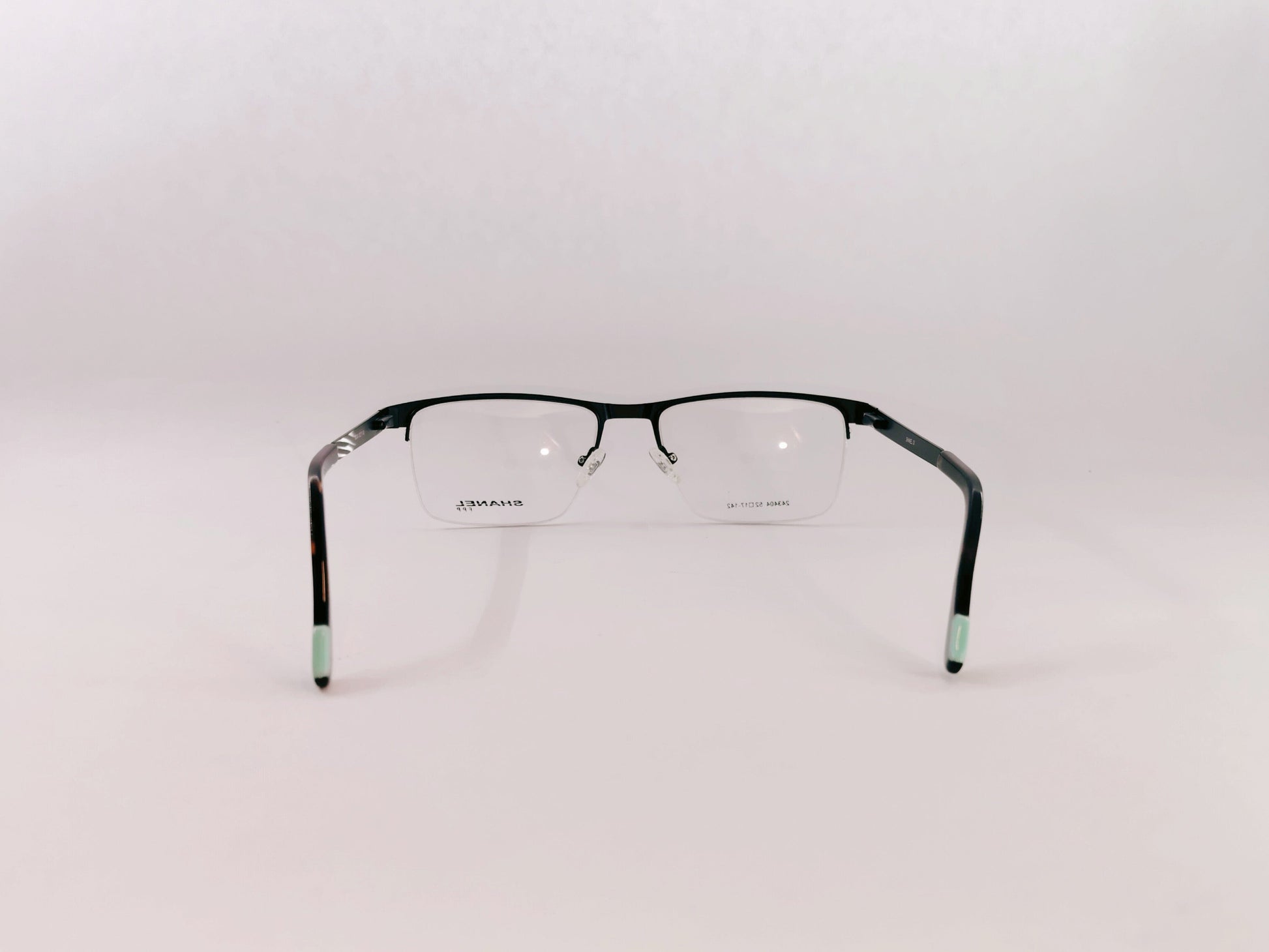 iDom Eyeglasses Half Rim Rectangle Specs For Men 138278