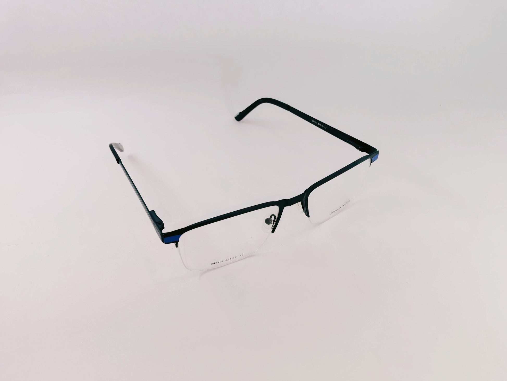 iDom Eyeglasses Half Rim Rectangle Specs For Men 138278