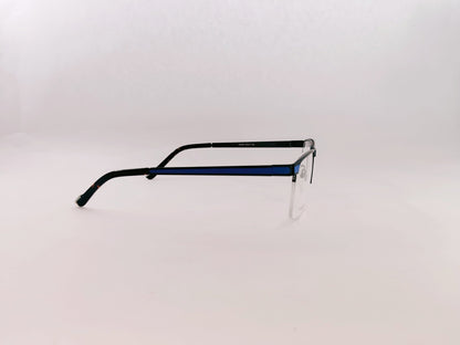 iDom Eyeglasses Half Rim Rectangle Specs For Men 138278