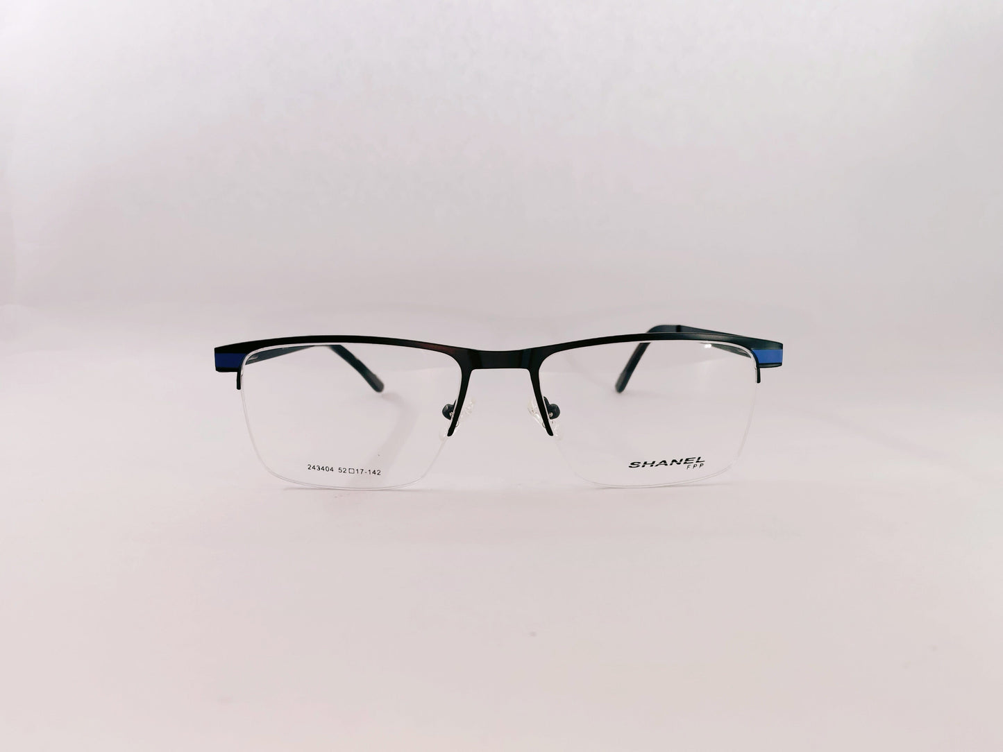 iDom Eyeglasses Half Rim Rectangle Specs For Men 138278