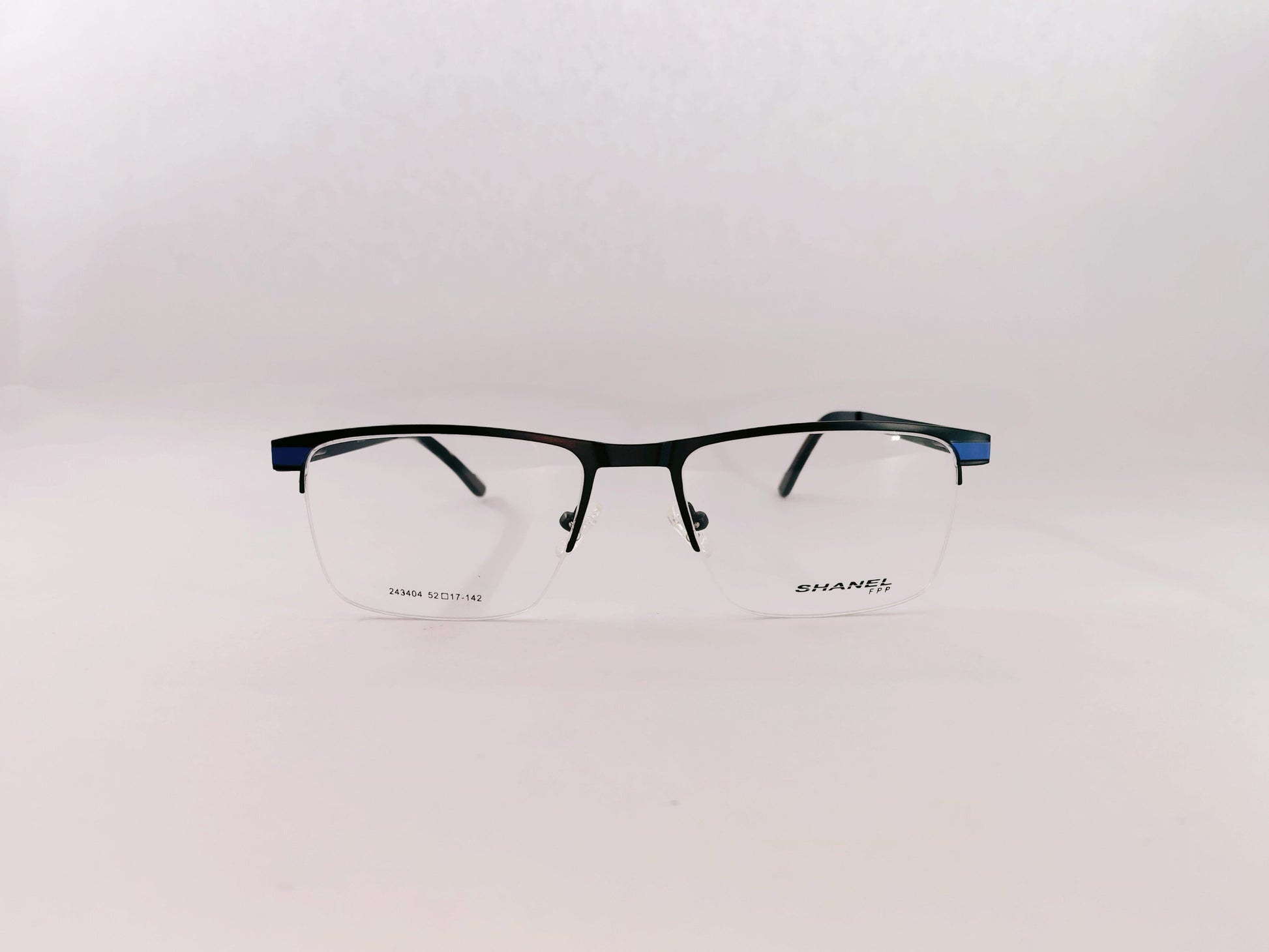 iDom Eyeglasses Half Rim Rectangle Specs For Men 138278
