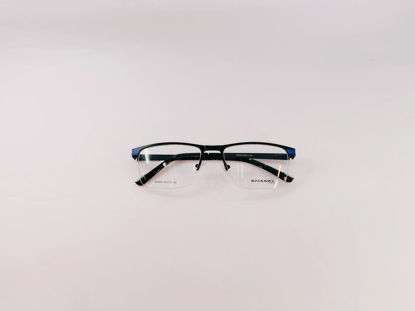 iDom Eyeglasses Half Rim Rectangle Specs For Men 138278