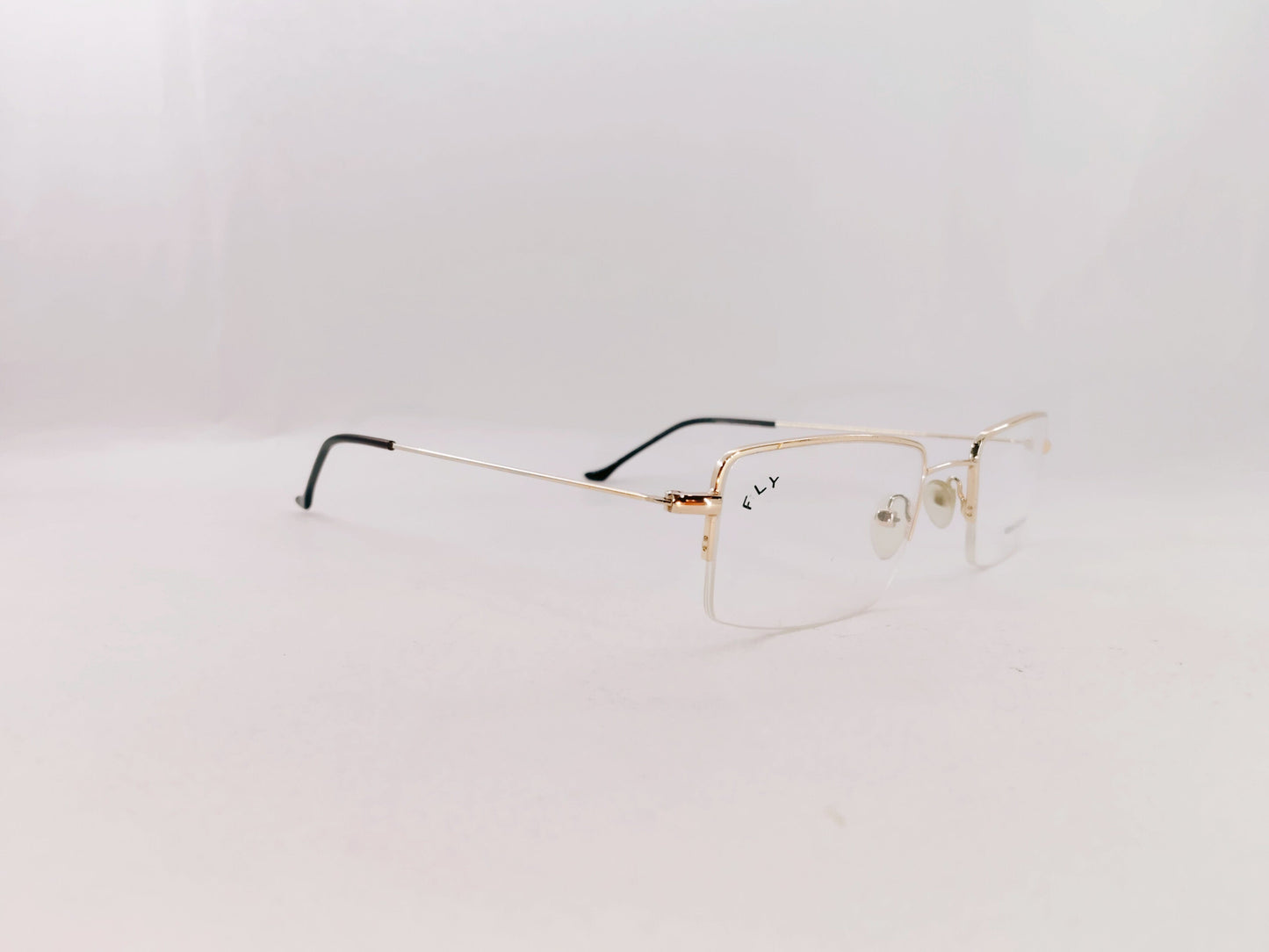 iDom Eyeglasses Half Rim Rectangle Specs For Men 148062