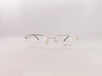 iDom Eyeglasses Half Rim Rectangle Specs For Men 148062