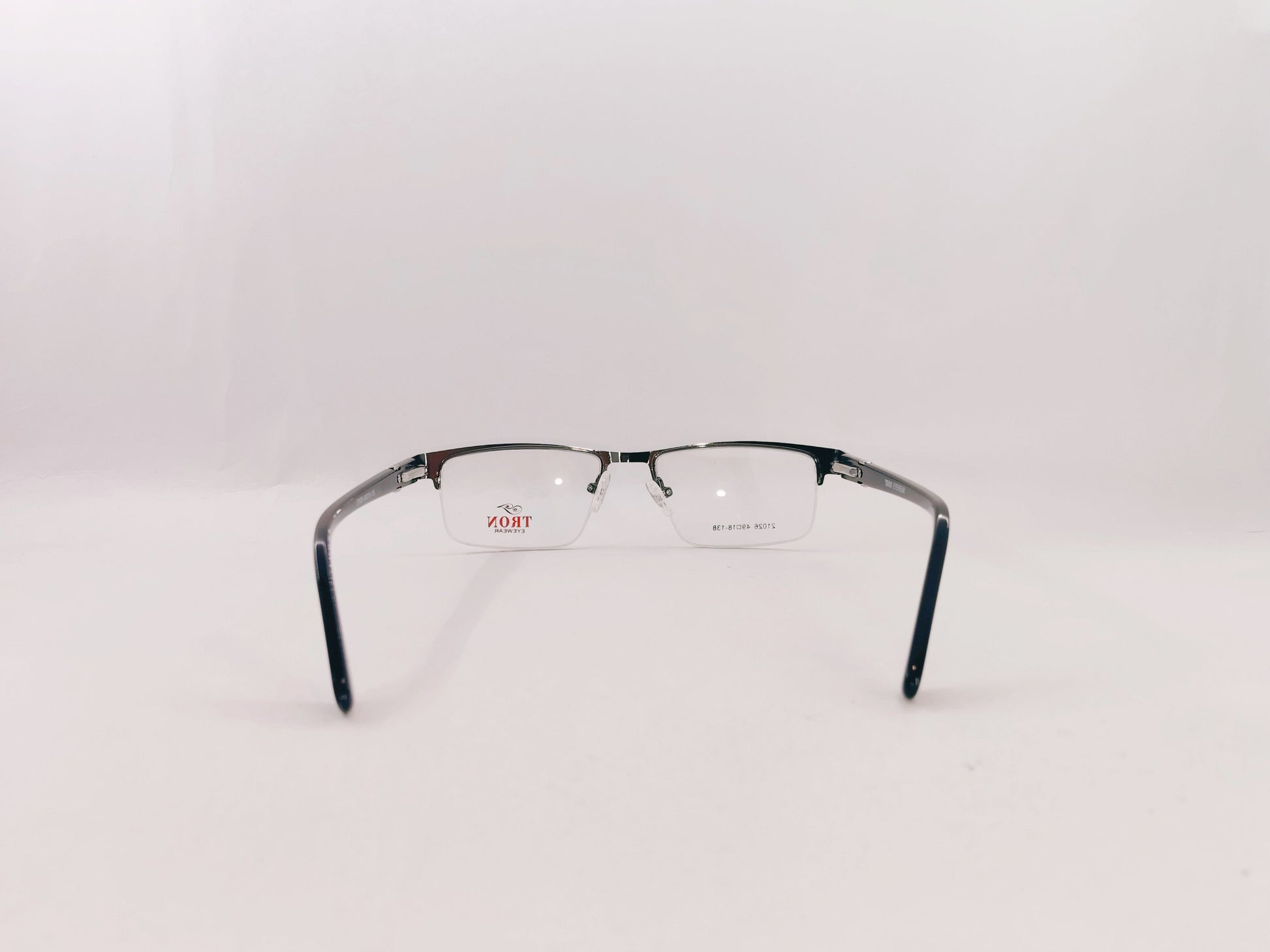 iDom Eyeglasses Half Rim Rectangle Specs For Men 159663