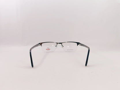 iDom Eyeglasses Half Rim Rectangle Specs For Men 159663