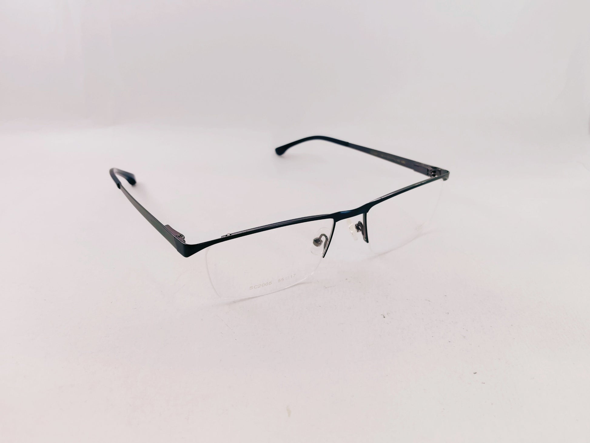 iDom Eyeglasses Half Rim Rectangle Specs For Men 162606